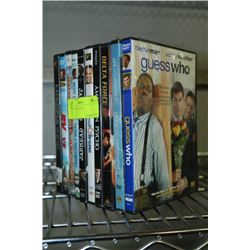 BUNDLE OF 10 DVD'S