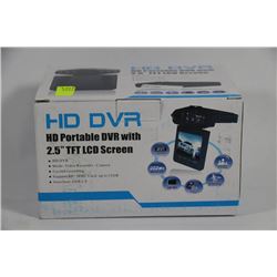 NEW HD PORTABLE DVR W/ 2.5" TFT LCD SCREEN