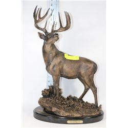 "STEADFAST" DEER SCULPTURE LTD EDITION