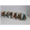 Image 1 : SET OF 6 NORMAN ROCKWELL CUPS