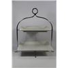 Image 1 : 2 TIER PLATTER