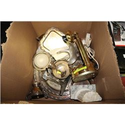 BOX OF MISC. COLLECTIBLES