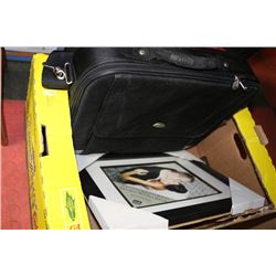 SAMSONITE LAPTOP BAG W/ 11"X14" PICTURE FRAME