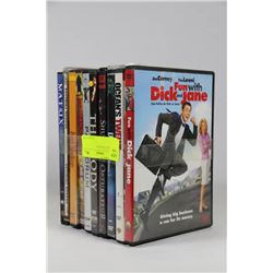 BUNDLE OF 10 DVD'S