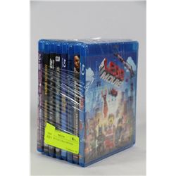 BUNDLE OF 8 BLU-RAY MOVIES