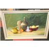 Image 1 : "STILL LIFE" BY D. JOHNSTON FRAMED SIGNED OIL ON