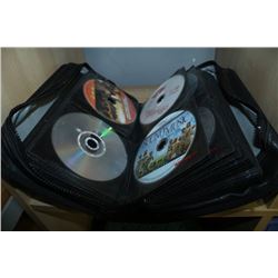 BINDER OF 100 MISC DVD'S