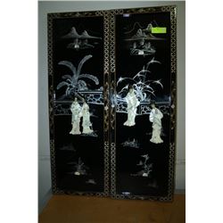 PAIR OF ASIAN WALL ART