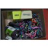 Image 1 : BOX OF PET CARRIER, DOG LEASH, BACKPACK, ETC.
