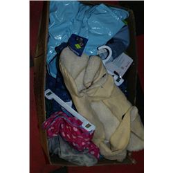 BOX OF DOG COSTUMES AND CLOTHING !!!