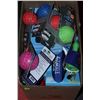 Image 1 : BOX OF DOG TOYS