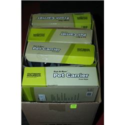 BOX OF 4 PET CARRIERS