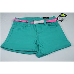 SWEET JEANS,  DESIGNER SHORTS W/ BELT SIZE 7