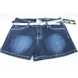 SWEET JEANS,  DESIGNER SHORTS W/ BELT SIZE 14