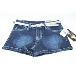 SWEET JEANS,  DESIGNER SHORTS W/ BELT SIZE 7