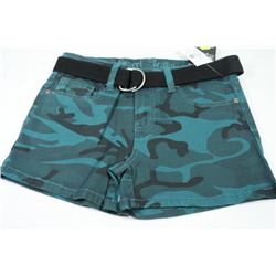 SWEET JEANS,  DESIGNER SHORTS W/ BELT SIZE 14