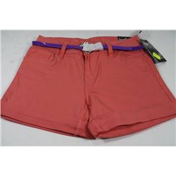 SWEET JEANDS, DESIGNER SHORTS W/ BELT SIZE 12