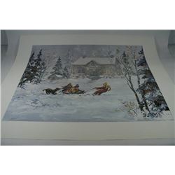 G. JARVIS LTD. EDITION PRINT "PUPPY PRANKS"