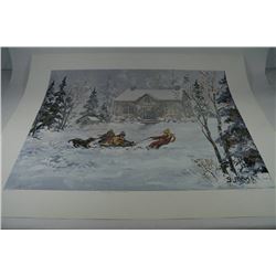 G. JARVIS LTD. EDITION PRINT "PUPPY PRANKS"