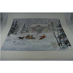 G. JARVIS LTD. EDITION PRINT "PUPPY PRANKS"