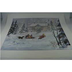 G. JARVIS LTD. EDITION PRINT "PUPPY PRANKS"