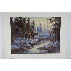 G. JARVIS LTD. EDITION PRINT "CHECKMATE"