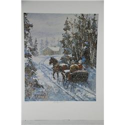 G. JARVIS LTD. EDITION PRINT "COUNTRY PLEASURES"