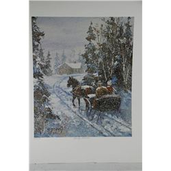 G. JARVIS LTD. EDITION PRINT "COUNTRY PLEASURES"