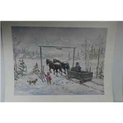 G. JARVIS LTD. EDITION PRINT "THE FINAL GATE"
