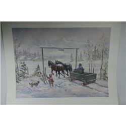 G. JARVIS LTD. EDITION PRINT "THE FINAL GATE"