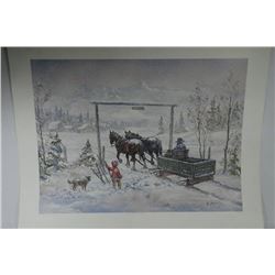 G. JARVIS LTD. EDITION PRINT "THE FINAL GATE"