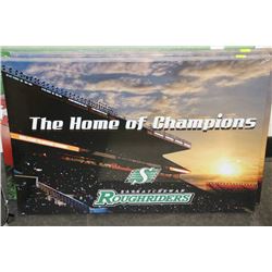 FRAMED CANVAS PICTURE ILLUMINATED W/ LED