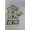 Image 1 : 2006 U.S. 1 DOLLAR BANKNOTES X8