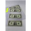 Image 1 : 2006 U.S. 1 DOLLAR BANKNOTES X4
