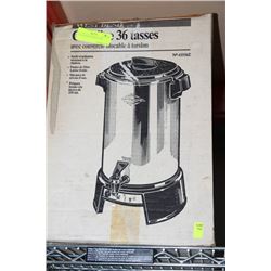 36 CUP COFFEE PERCOLATOR