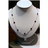 Image 1 : 14kt White Gold Ruby Necklace MSRP $5187