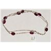 Image 3 : 14kt White Gold Ruby Necklace MSRP $5187