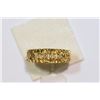 Image 4 : 10kt Yellow Gold Diamond Men's Wedding Band