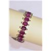 Image 1 : Sterling Silver Ruby and Cubic Zircon MSRP $8850