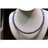 Image 1 : Sterling Silver Tanzanite Neckalce MSRP $4250