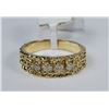 Image 1 : 14kt Yellow Gold Diamond Ring MSRP $1422