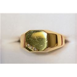 18kt Yellow Gold Diamond Ring MSRP $2100