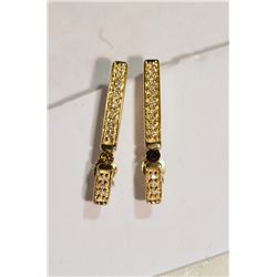 10kt Yellow Gold Diamond Earrings MSRP $2006