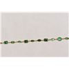 Image 2 : 14kt Yellow Gold Emerald Bracelet MSRP $3535