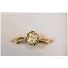 Image 1 : 14kt Yellow Gold Diamond Ring MSRP $1893