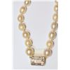 Image 2 : 14kt Yellow Gold Pearl and Kunzite Necklace