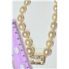 Image 4 : 14kt Yellow Gold Pearl and Kunzite Necklace