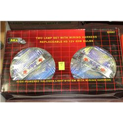 JETCO H3 12V 55W HALOGEN DOUBLE LAMP SET WITH
