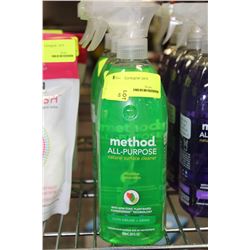BOTTLE OF METHOD ALL PURPOSE CLEANER ON CHOICE: