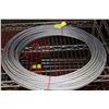 Image 1 : 100 FOOT 3/8 INCH STEEL CABLE
